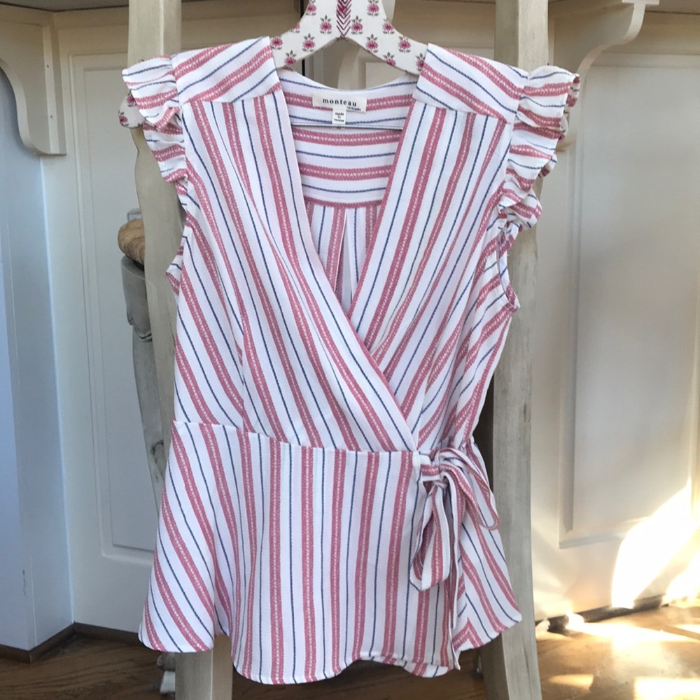 Monteau striped blouse from Los Angeles